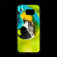 Coque Personnalisée Samsung S7 Edge Premium Macaw africain bleu et jaune