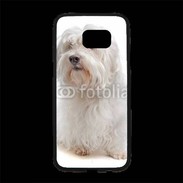 Coque Personnalisée Samsung S7 Edge Premium Bichon Maltais 600