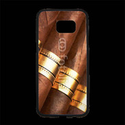 Coque Personnalisée Samsung S7 Edge Premium Addiction aux cigares