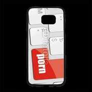 Coque Personnalisée Samsung S7 Edge Premium Clavier sexy