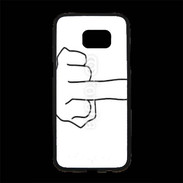 Coque Personnalisée Samsung S7 Edge Premium Fuck 1