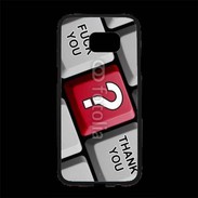 Coque Personnalisée Samsung S7 Edge Premium Humour clavier ordinateur