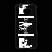 Coque Personnalisée Samsung S7 Edge Premium humour panneau 2