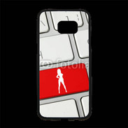 Coque Personnalisée Samsung S7 Edge Premium Clavier sexy 10