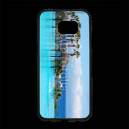 Coque Personnalisée Samsung S7 Edge Premium Piscine d'un hôtel de luxe