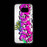 Coque Personnalisée Samsung S7 Edge Premium Graffiti wall background, urban art 1000