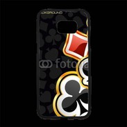 Coque Personnalisée Samsung S7 Edge Premium Carte de poker