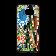 Coque Personnalisée Samsung S7 Edge Premium Jetons de poker en folie