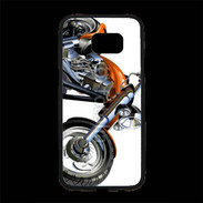 Coque Personnalisée Samsung S7 Edge Premium Cartoon moto 1