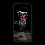 Coque Personnalisée Samsung S7 Edge Premium Moto cross la nuit 15