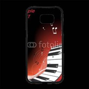 Coque Personnalisée Samsung S7 Edge Premium Abstract piano 2
