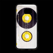 Coque Personnalisée Samsung S7 Edge Premium Cassette audio transparente 1