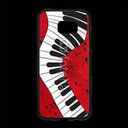 Coque Personnalisée Samsung S7 Edge Premium Abstract piano 2