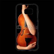 Coque Personnalisée Samsung S7 Edge Premium Amour de violon