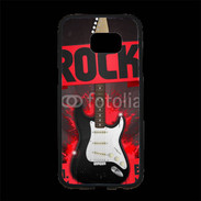 Coque Personnalisée Samsung S7 Edge Premium Festival de rock rouge