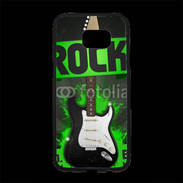 Coque Personnalisée Samsung S7 Edge Premium Festival de rock vert