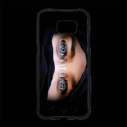 Coque Personnalisée Samsung S7 Edge Premium Portrait de femme musulmanne