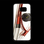 Coque Personnalisée Samsung S7 Edge Premium Raquette de squash