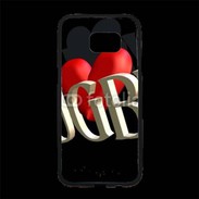 Coque Personnalisée Samsung S7 Edge Premium J'aime le rugby 2