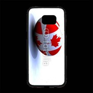 Coque Personnalisée Samsung S7 Edge Premium Ballon de rugby Canada