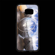 Coque Personnalisée Samsung S7 Edge Premium Boule de pétanque chromée