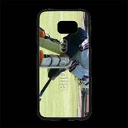 Coque Personnalisée Samsung S7 Edge Premium Gardien de Hockey sur gazon