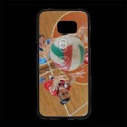 Coque Personnalisée Samsung S7 Edge Premium Joueuses de volleyball au filet