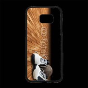 Coque Personnalisée Samsung S7 Edge Premium Chaussures et ballon de basketball