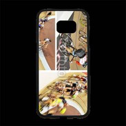 Coque Personnalisée Samsung S7 Edge Premium Passion du vélo sur piste 25