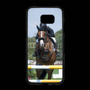 Coque Personnalisée Samsung S7 Edge Premium Saut d'obstacle 500