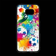 Coque Personnalisée Samsung S7 Edge Premium football en couleurs 800