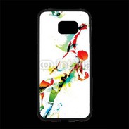 Coque Personnalisée Samsung S7 Edge Premium Gardien de football en couleurs 500