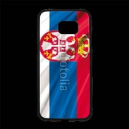 Coque Personnalisée Samsung S7 Edge Premium Drapeau Serbie