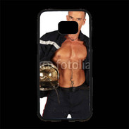 Coque Personnalisée Samsung S7 Edge Premium Pompier stripteaser