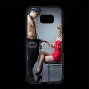 Coque Personnalisée Samsung S7 Edge Premium Que caches tu coquin ?