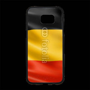 Coque Personnalisée Samsung S7 Edge Premium drapeau Belgique