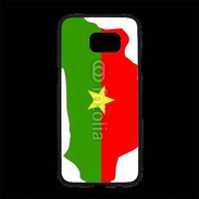 Coque Personnalisée Samsung S7 Edge Premium drapeau Burkina Fasso
