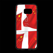 Coque Personnalisée Samsung S7 Edge Premium drapeau Chinois