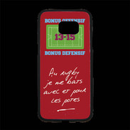 Coque Personnalisée Samsung S7 Edge Premium Les potes Bonus offensif-défensif Rouge