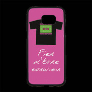 Coque Personnalisée Samsung S7 Edge Premium Entraîneur Bonus offensif-défensif Rose 2