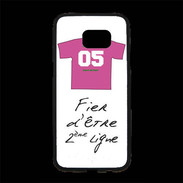 Coque Personnalisée Samsung S7 Edge Premium Deuxième ligne D Bonus offensif Blanc