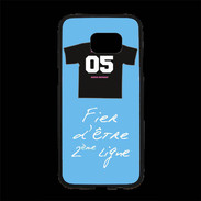 Coque Personnalisée Samsung S7 Edge Premium Deuxième ligne D Bonus offensif Bleu 2