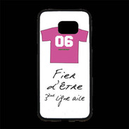Coque Personnalisée Samsung S7 Edge Premium Troisième ligne G Bonus offensif-défensif Blanc