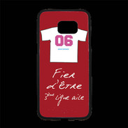 Coque Personnalisée Samsung S7 Edge Premium Troisième ligne G Bonus offensif-défensif Rouge