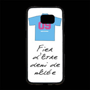 Coque Personnalisée Samsung S7 Edge Premium Demi de mêlée Bonus offensif-défensif Blanc 2