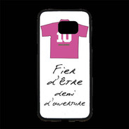 Coque Personnalisée Samsung S7 Edge Premium Demi d'ouverture Bonus offensif-défensif Blanc