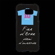 Coque Personnalisée Samsung S7 Edge Premium Demi d'ouverture Bonus offensif-défensif Noir 2