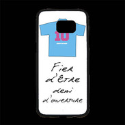 Coque Personnalisée Samsung S7 Edge Premium Demi d'ouverture Bonus offensif-défensif Blanc 2