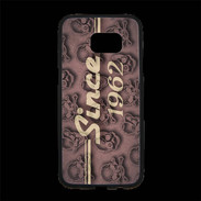 Coque Personnalisée Samsung S7 Edge Premium Since crane rose 1962