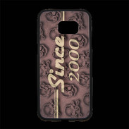 Coque Personnalisée Samsung S7 Edge Premium Since crane rose 2000